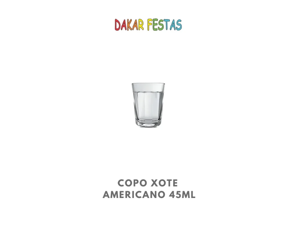 Copo Xote Americano 45ml alugar belo horizonte dakar festas