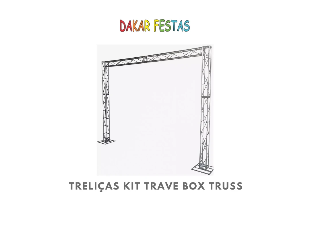 trelicas Kit Trave Box Truss alugar belo horizonte dakar festas